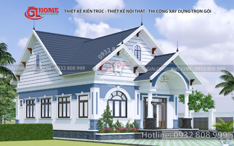   Công trình nhà vườn mái Thái 150m² tại Đắk Lắk – Gia Long Home