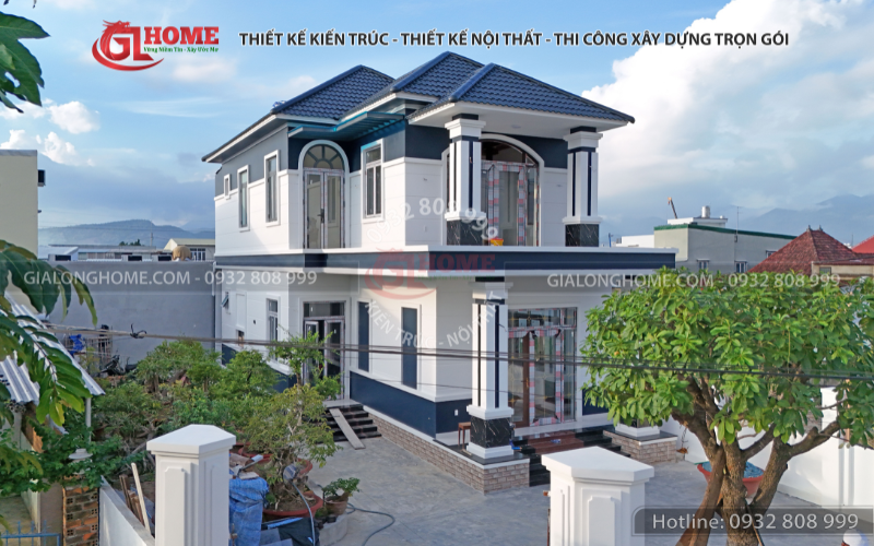 Biệt thự mái Nhật 2 tầng sang trọng