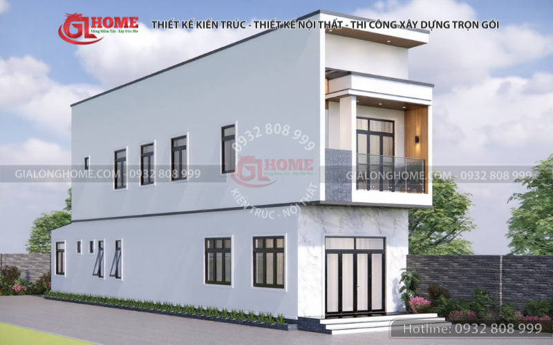 Nhà phố 2 tầng hiện đại 