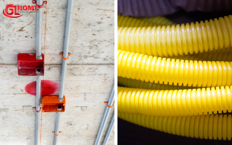 Ống cứng PVC, Ống cứng ruột gà