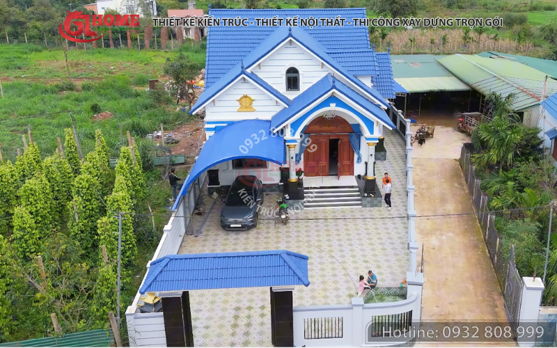 Mẫu nhà mái Thái "quốc dân" 1.6 tỷ tại Đắk Lắk: Đẹp không tì vết, công năng hoàn hảo 2 Mẫu nhà mái Thái