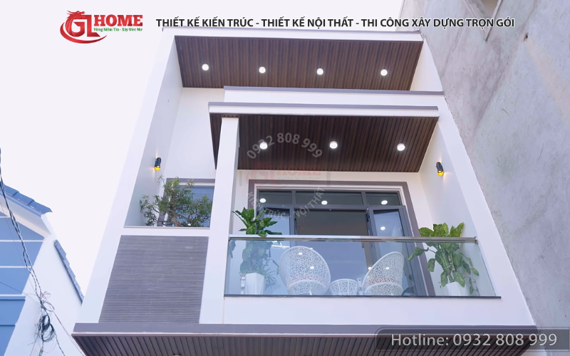 Nhà phố 2 tầng hiện đại 5x23m