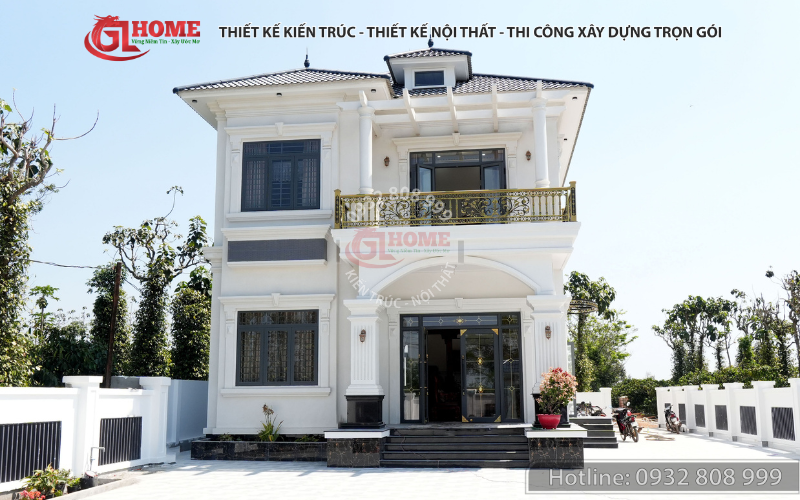 Biệt thự 2 tầng mái Nhật