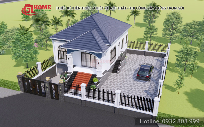 thiết kế nhà mái Nhật